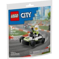 Конструктор LEGO recruitment City Гонщик на картингу, 30719