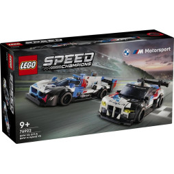 Конструктор LEGO Speed Champions Автомобілі для перегонів BMW M4 GT3 і BMW M Hybrid V8, 676 деталей (76922)