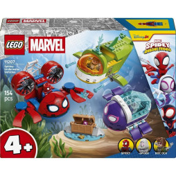 Конструктор LEGO Spidey Павук: Підводні транспортні засоби, 11207