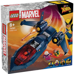 LEGO Конструктор Marvel X-Jet Людей Ікс, (76281)