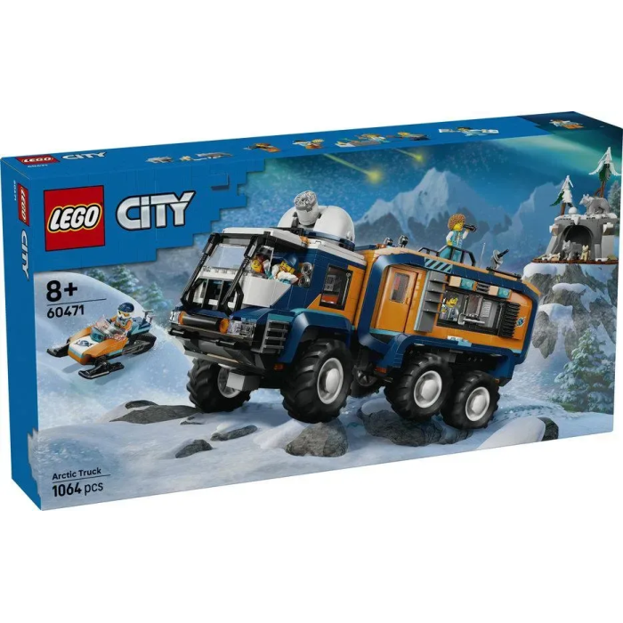 Конструктор LEGO City Арктична дослідницька вантажівка з науковою лабораторією | KIOSK для МАМ