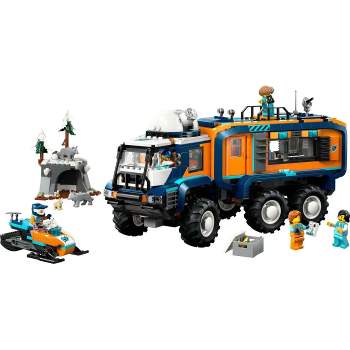Конструктор LEGO City Арктична дослідницька вантажівка з науковою лабораторією, 60471