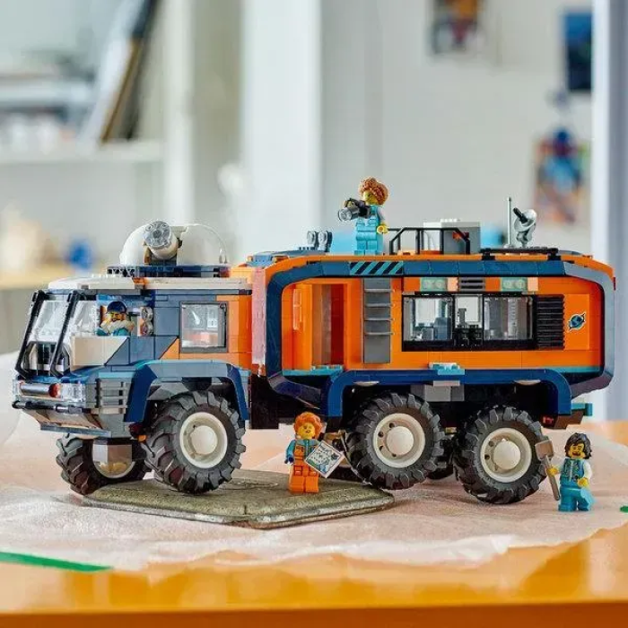 Конструктор LEGO City Арктична дослідницька вантажівка з науковою лабораторією, 60471