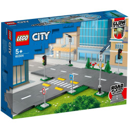 Конструктор LEGO City Дорожні плити, 112 деталей (60304)
