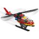 Конструктор LEGO City Пожежний рятувальний гелікоптер, 60411