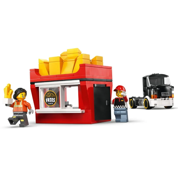 Конструктор LEGO City Вантажівка з картоплею фрі, 60488
