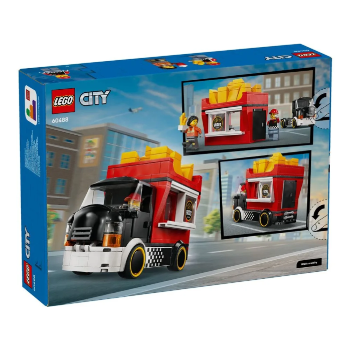 Конструктор LEGO City Вантажівка з картоплею фрі, 60488
