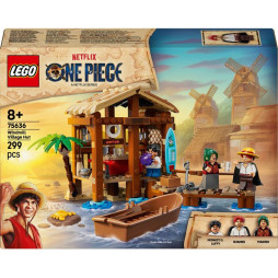 Конструктор LEGO ONE PIECE Хата у Селищі Вітряків, 75636-