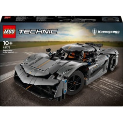 Конструктор LEGO Technic Koenigsegg Jesko Absolut — сірий гіперкар, 42173