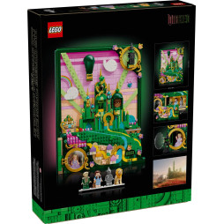 Конструктор LEGO Wicked Смарагдове місто настінний арт, 75685