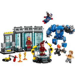 LEGO Конструктор Super Heroes Лабораторія Залізної Людини: зал обладунків, 76315