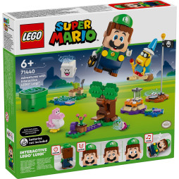 LEGO Конструктор Super Mario Пригоди з інтерактивним LEGO Луїджі, (71440)