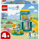 Конструктор LEGO Bluey Веселощі з Блуї та Хлоєю на ігровому майданчику, 11201