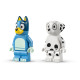 Конструктор LEGO Bluey Веселощі з Блуї та Хлоєю на ігровому майданчику, 11201