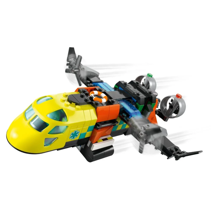 Конструктор LEGO City Ремікс літака, вантажівки та судна на повітряній подушці, 60505-