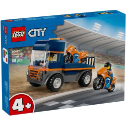 Конструктор LEGO City Транспортер мотоциклів, 60491