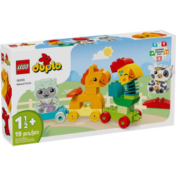Конструктор LEGO DUPLO Потяг тваринок 19 деталі (10412)