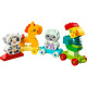 Конструктор LEGO DUPLO Потяг тваринок 19 деталі (10412)