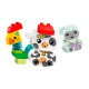 Конструктор LEGO DUPLO Потяг тваринок 19 деталі (10412)