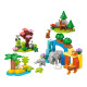 Конструктор LEGO DUPLO Town Сімейства диких тварин 3-в-1, 10446