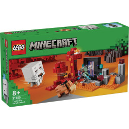 Конструктор LEGO Minecraft Засідка біля порталу в Нижній світ 352 деталі (21255)