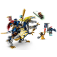 Конструктор LEGO Ninjago Розбійник: Робот-вершник на драконі, 71843