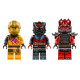 Конструктор LEGO Ninjago Суперштормовий реактивний літак Рас та Арін, 71833