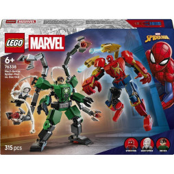 Конструктор LEGO Super Heroes Битва роботів: Человек-паук vs. Доктор Восьминіг, 76338