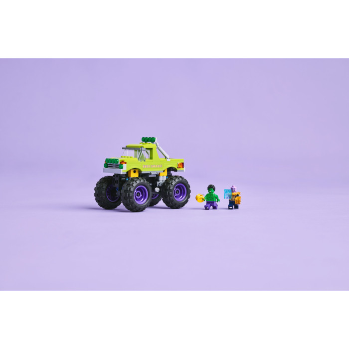 LEGO Конструктор Super Heroes Вантажівка Халка проти Таноса, 76312