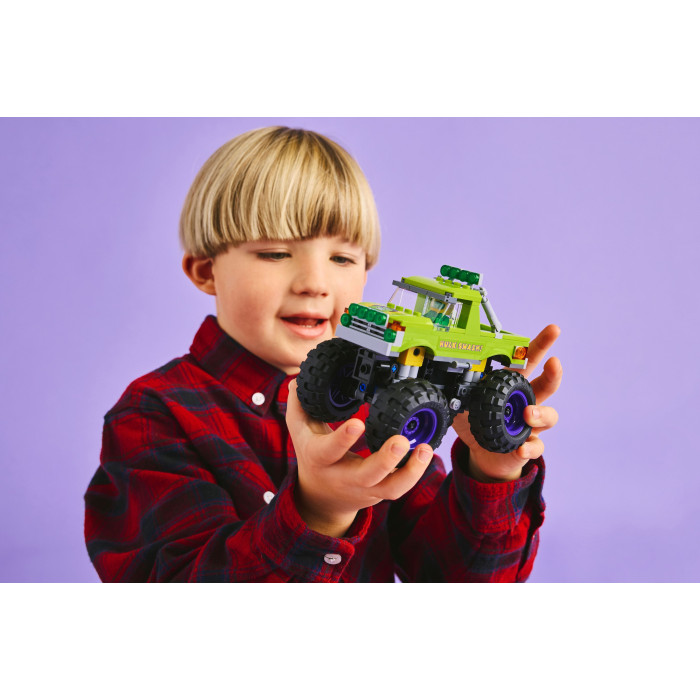 LEGO Конструктор Super Heroes Вантажівка Халка проти Таноса, 76312