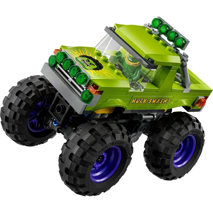 LEGO Конструктор Super Heroes Вантажівка Халка проти Таноса, 76312