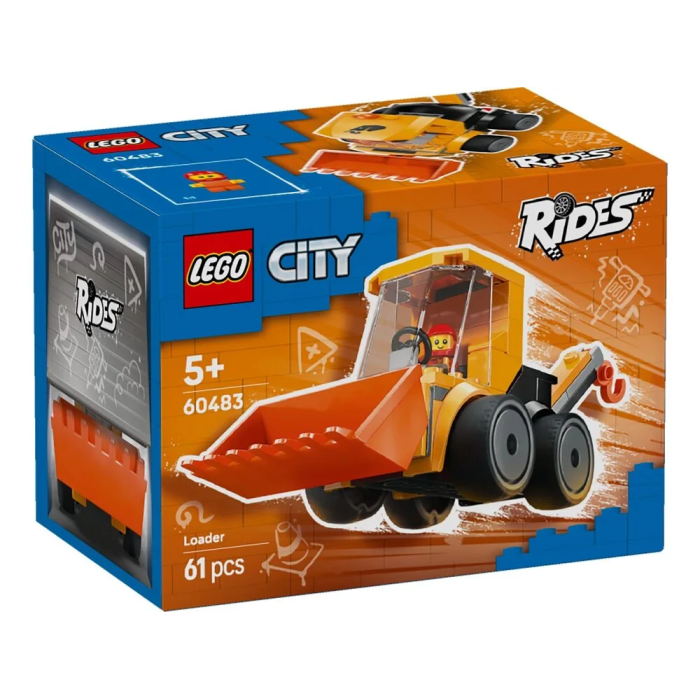 Конструктор LEGO City Автівки — Будівельний навантажувач, 60483