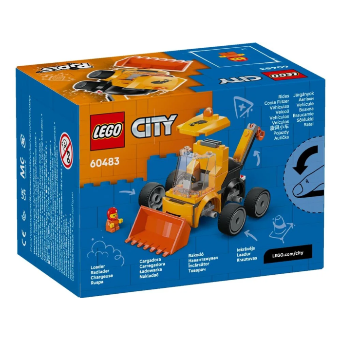 Конструктор LEGO City Автівки — Будівельний навантажувач, 60483