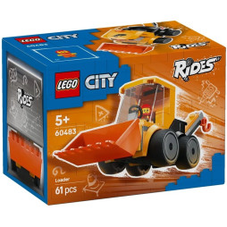 Конструктор LEGO City Автівки — Будівельний навантажувач, 60483