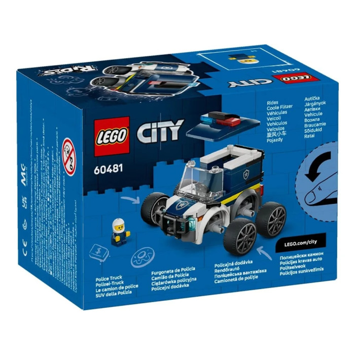Конструктор LEGO City Автівки — Поліцейська вантажівка, 60481