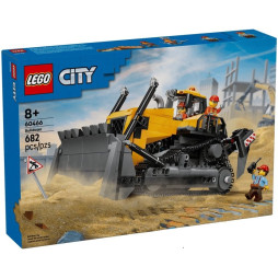 Конструктор LEGO City Жовтий бульдозер, 60466