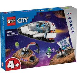 Конструктор LEGO City Космічний корабель і дослідження астероїда 126 деталі (60429)