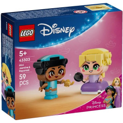 Конструктор LEGO Disney Princess Мініпринцеси Жасмін і Рапунцель, 43303