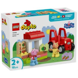 Конструктор LEGO DUPLO Peppa Pig Трактор і ринок, 10468