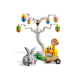 Конструктор LEGO Iconic Великодній кролик і полювання на курячі яйця, 40808