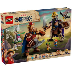 Конструктор LEGO ONE PIECE Доррі проти Броґі: гіганти «Малого Саду»
