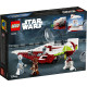 Конструктор LEGO Star Wars Джедайський винищувач Обі-Вана Кенобі, 282 деталь (75333)