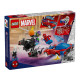 Конструктор LEGO Super Heroes Marvel Автомобіль для перегонів Людини-Павука й Зелений Гоблін з отрутою Венома 227 деталі (76279)