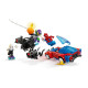 Конструктор LEGO Super Heroes Marvel Автомобіль для перегонів Людини-Павука й Зелений Гоблін з отрутою Венома 227 деталі (76279)