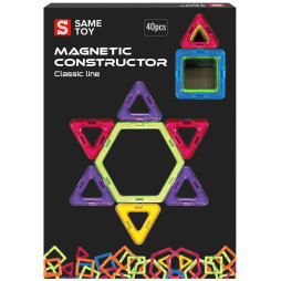 Магнітний конструктор Same toy Classic line 40ел