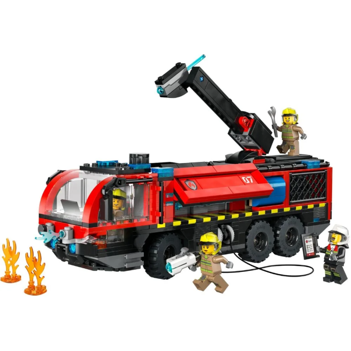 Конструктор LEGO City Пожежна вантажівка в аеропорту, 60499