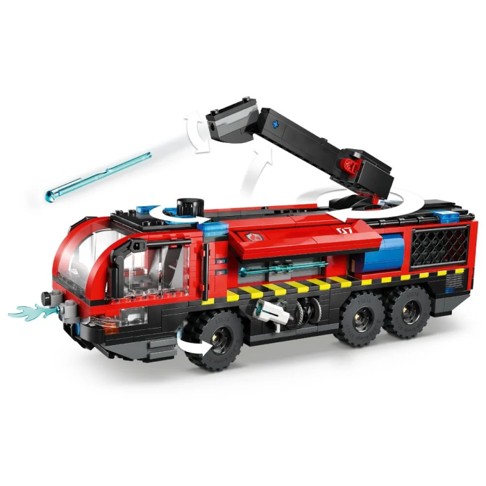 Конструктор LEGO City Пожежна вантажівка в аеропорту, 60499