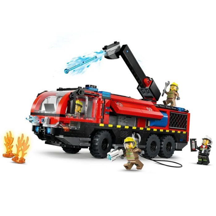 Конструктор LEGO City Пожежна вантажівка в аеропорту, 60499