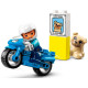 Конструктор LEGO DUPLO Поліцейський мотоцикл, 5 деталей (10967)