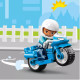Конструктор LEGO DUPLO Поліцейський мотоцикл, 5 деталей (10967)